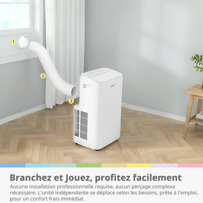 COMFEE Breezy Cool 2.6 | Climatiseur Mobile Connecté 9000 BTU